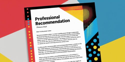 خدمة كتابة رسالة التوصية الاحترافية