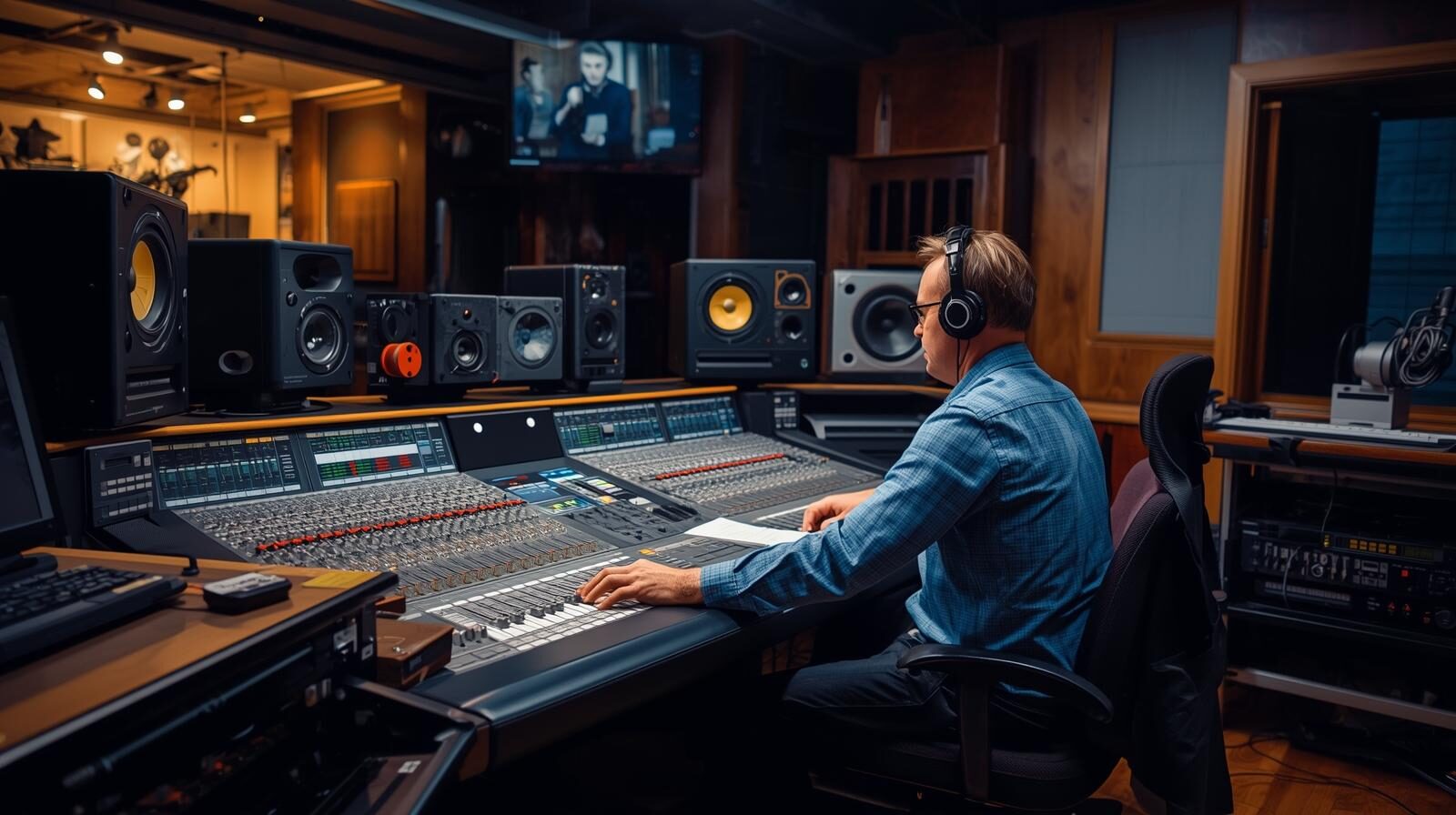 مهندس صوت البث المباشر