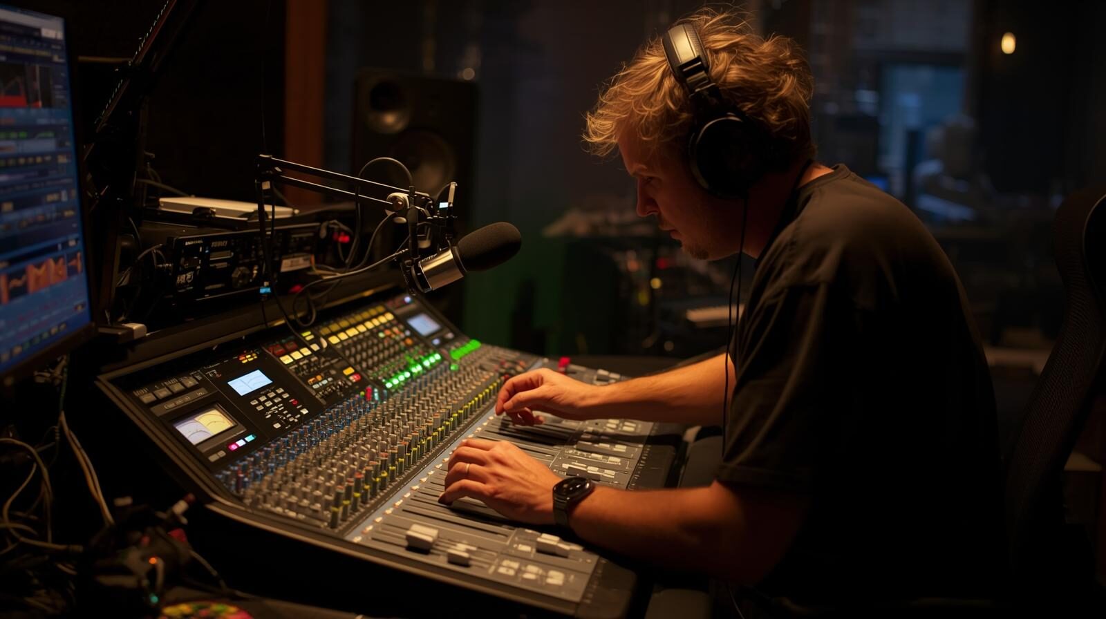 مهندس صوت البث المباشر