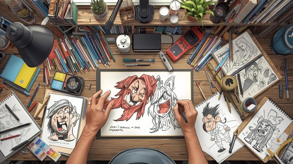 رسام الكاريكاتير