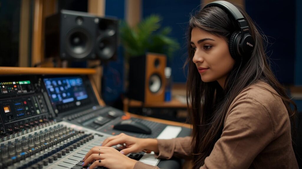 مهندس صوت البث المباشر