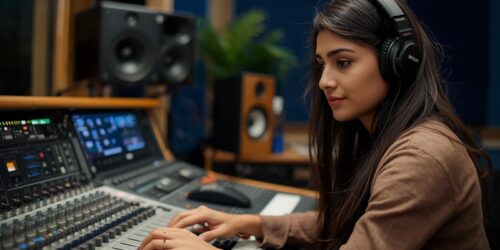 مهندس صوت البث المباشر