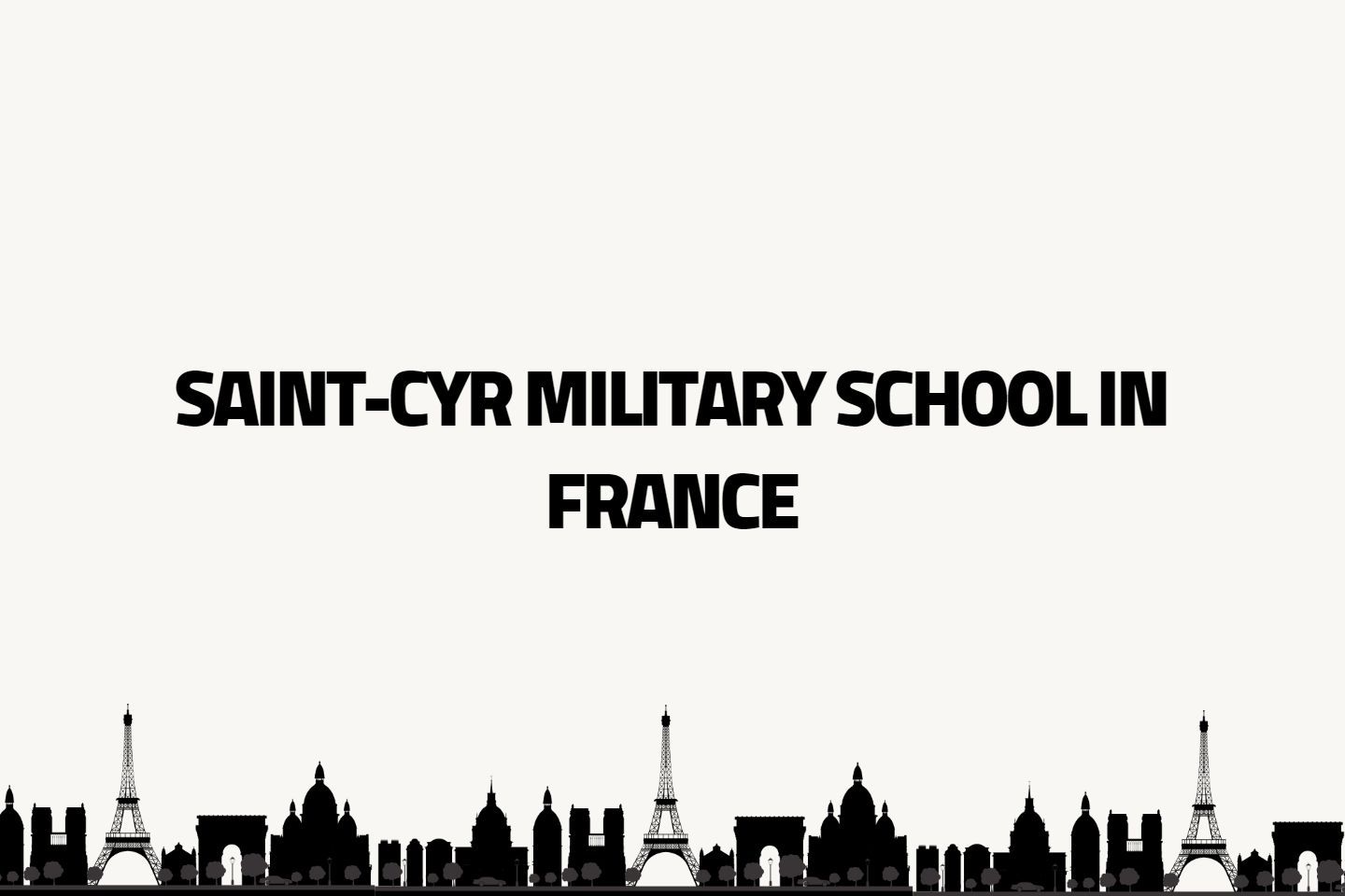مدرسة سان سير العسكرية في فرنسا