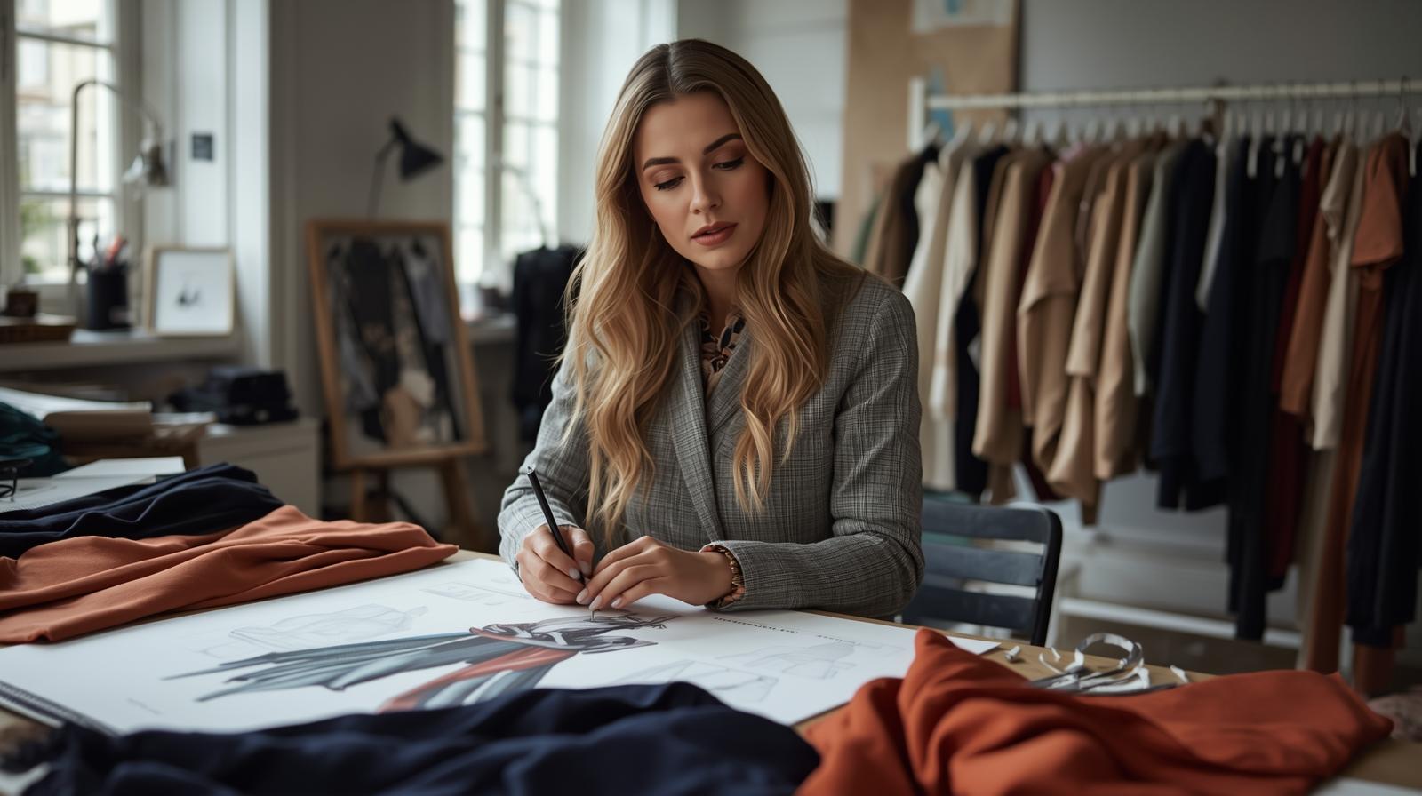 ما هو الوصف الوظيفي مصمم الأزياء؟