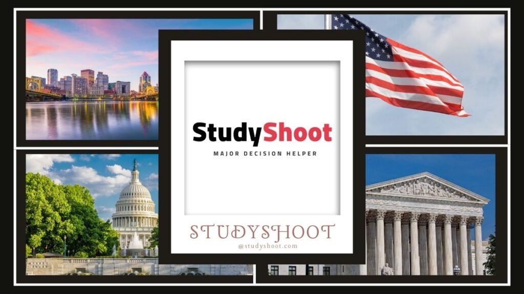 شعار StudyShoot، معالم أمريكية مختلفة