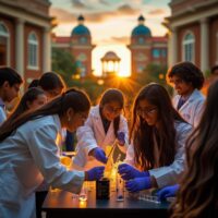 الكليات المتاحة لعلمي علوم