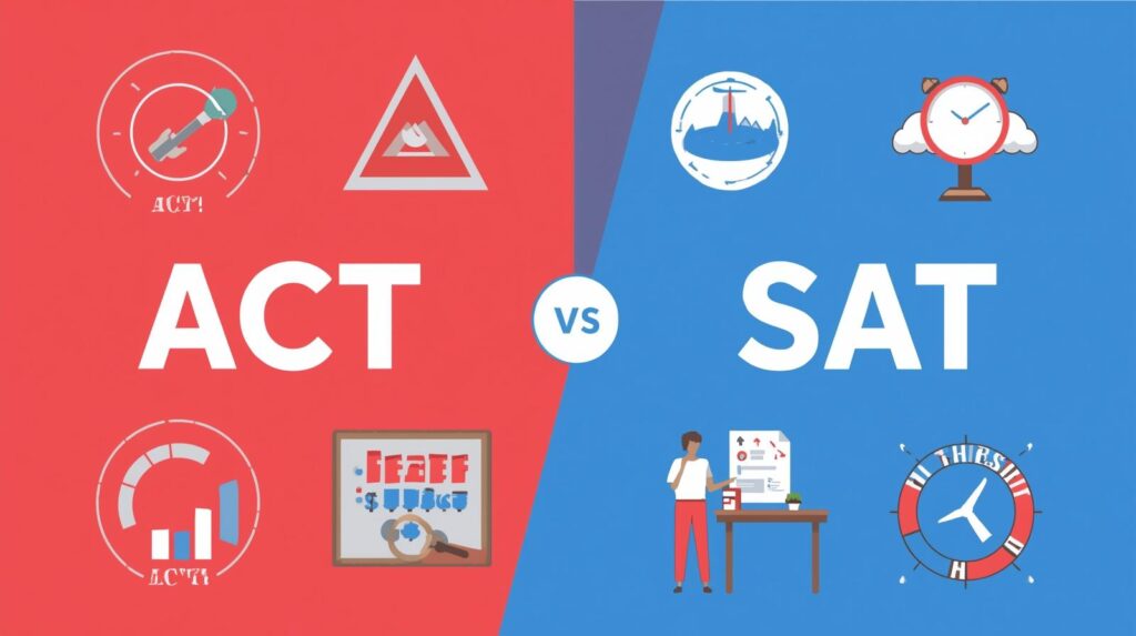 الفرق بين ACT و SAT