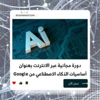 دورة أساسيات الذكاء الاصطناعي من جوجل
