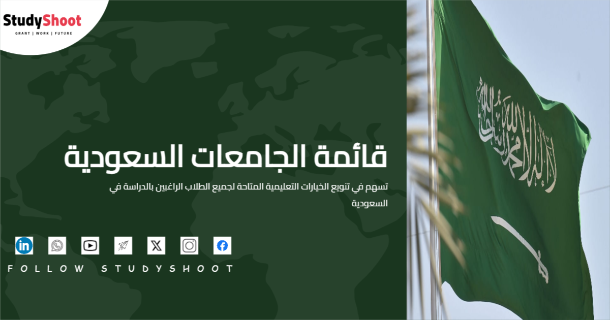 قائمة الجامعات السعودية الحكومية والخاصة