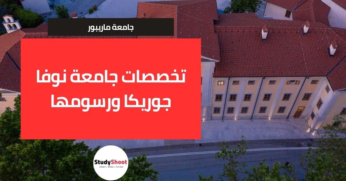 تخصصات جامعة نوفا جوريكا ورسومها ومعدلات ونسب القبول 