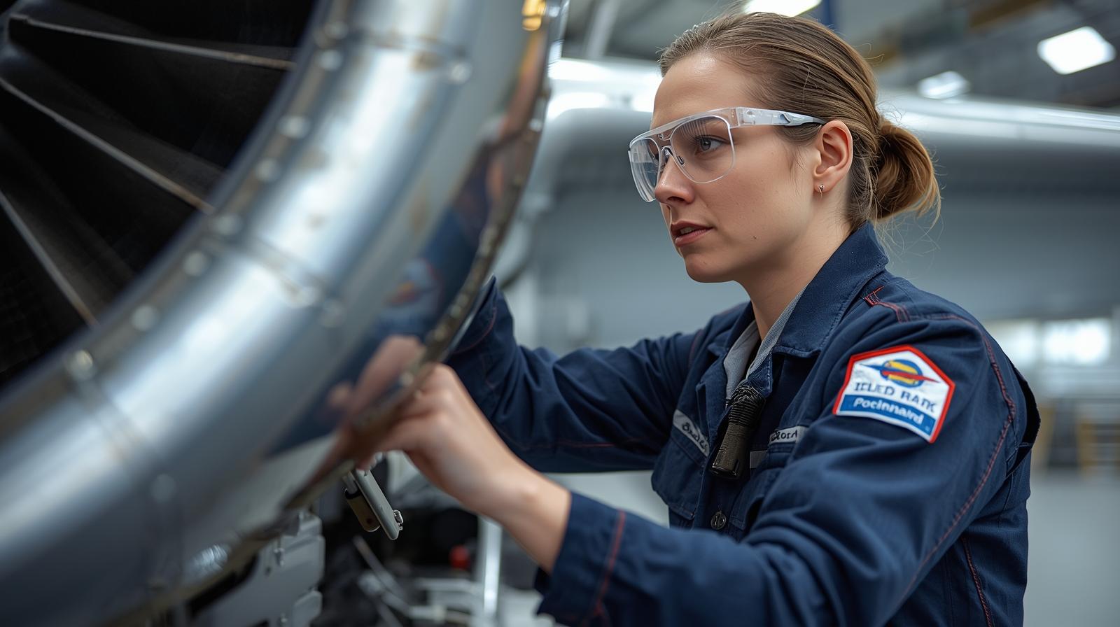 ميزات وعيوب وظيفة فني صيانة الطائرات