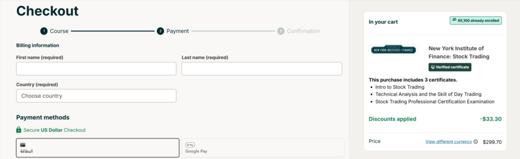 ستودي شووت دورة تحليل السوق المالية