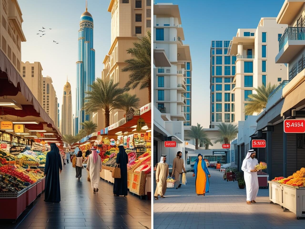 تكلفة العيش في الإمارات