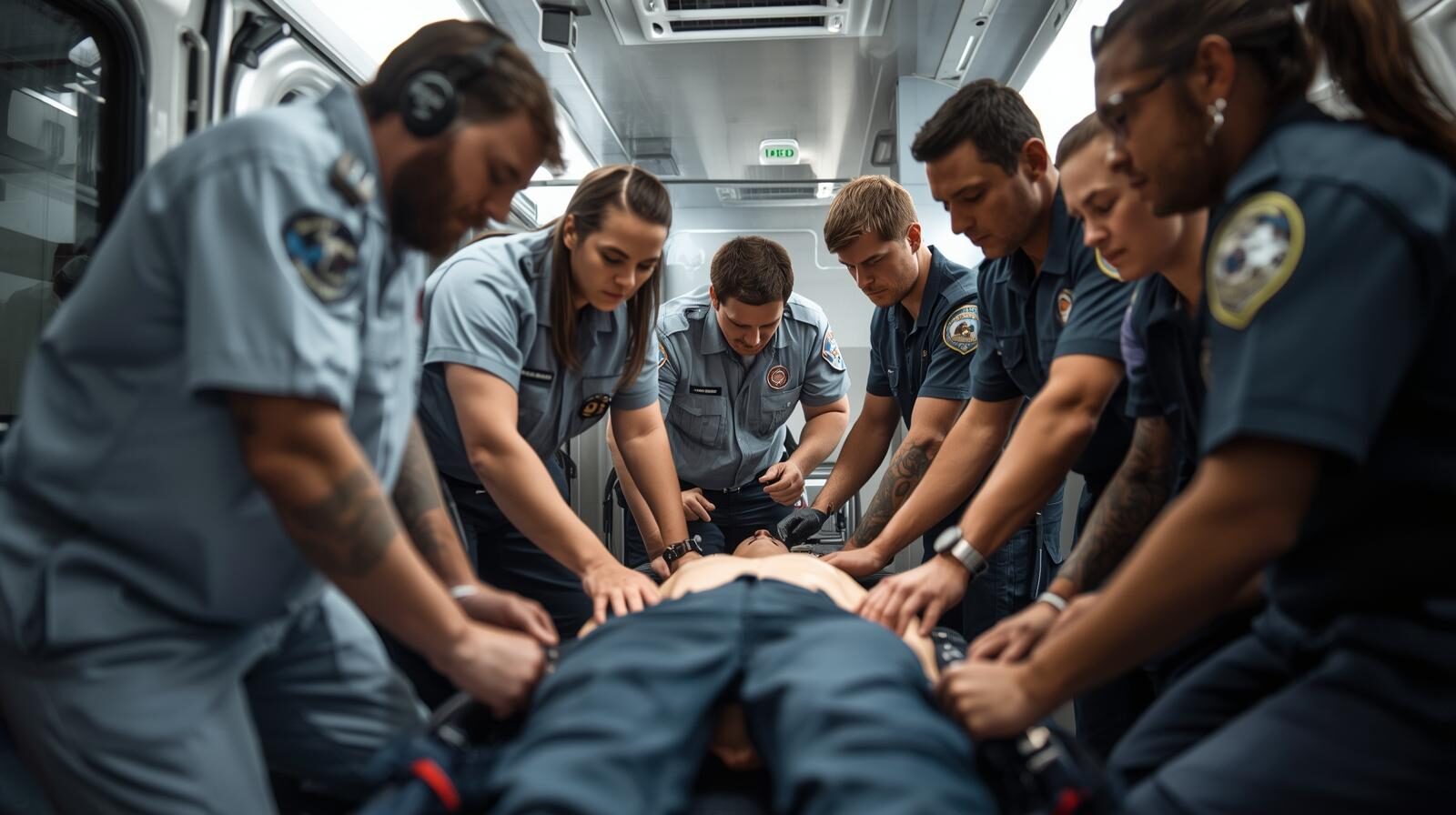 اوسبيلدونغ مسعف طوارئ