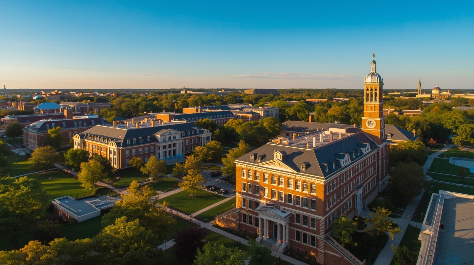 الحياة الطلابية في جامعة دايتون في أمريكا