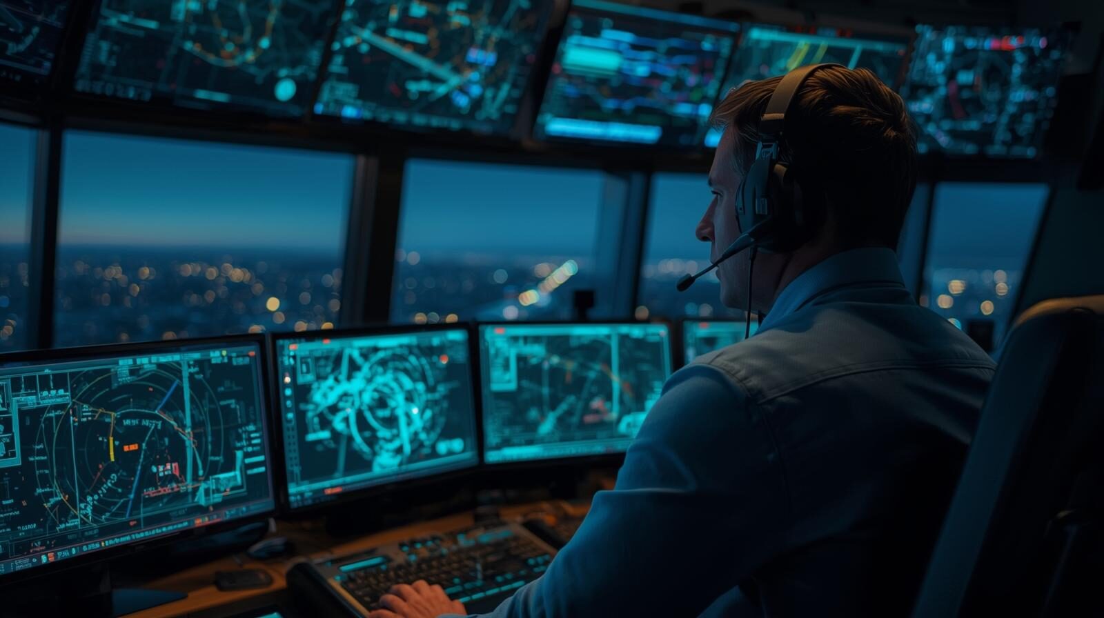 مراقب حركة جوية مراقب حركة جوية