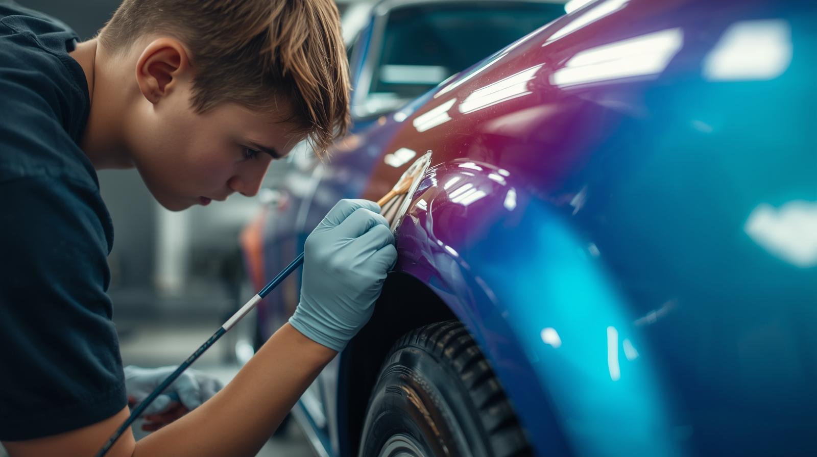 اوسبيلدونغ دهان السيارات