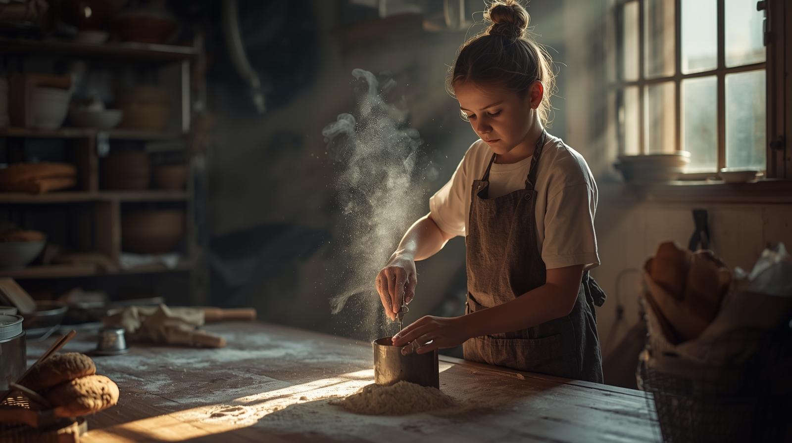 محتوى التدريب المهني في أوسبيلدونغ خبّاز