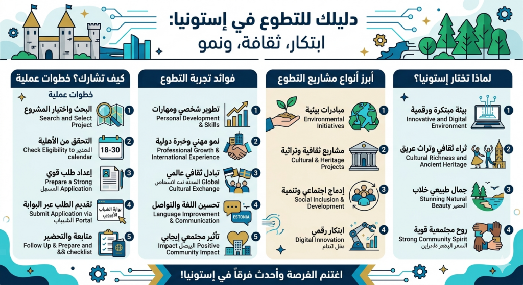 ستودي شووت التطوع في إستونيا