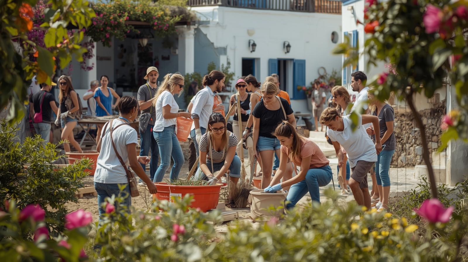 التطوع في اليونان