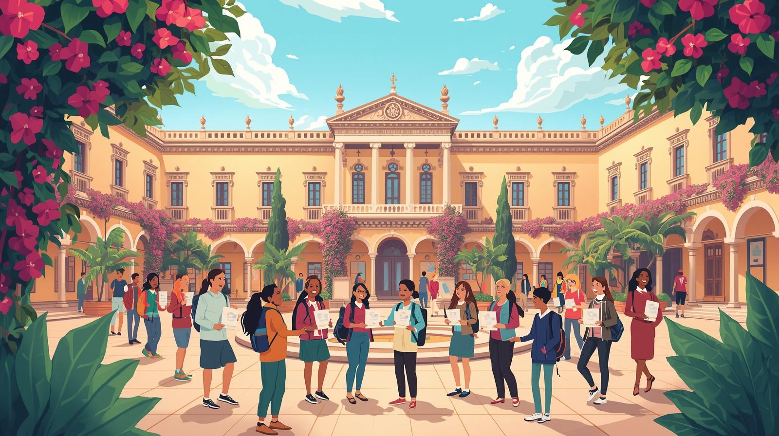 شروط منحة جامعة كاستيا لا مانتشا