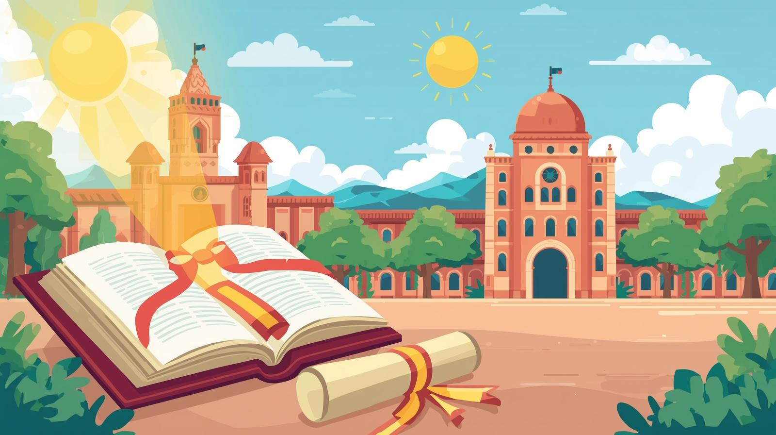 المرحلة الدراسية في منحة جامعة كاستيا لا مانتشا