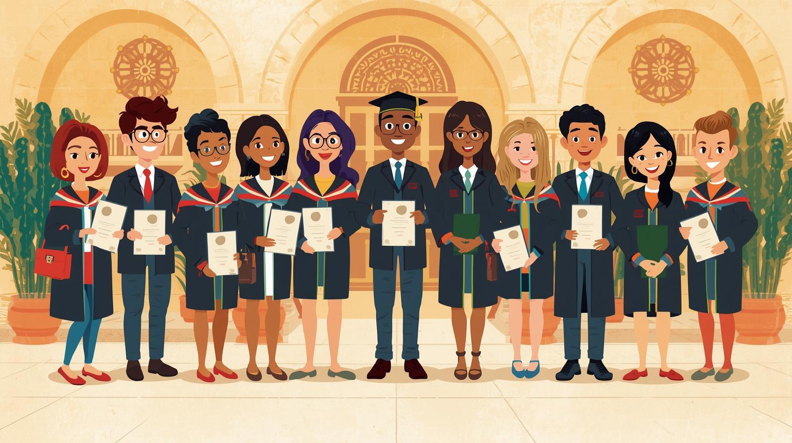 شروط منحة جامعة تراس أوس