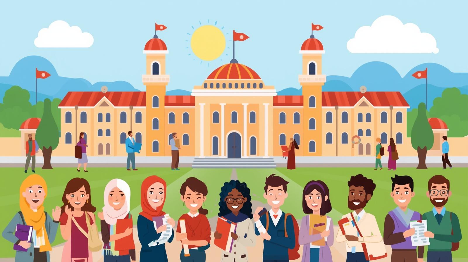 مزايا منحة جامعة أتيليم