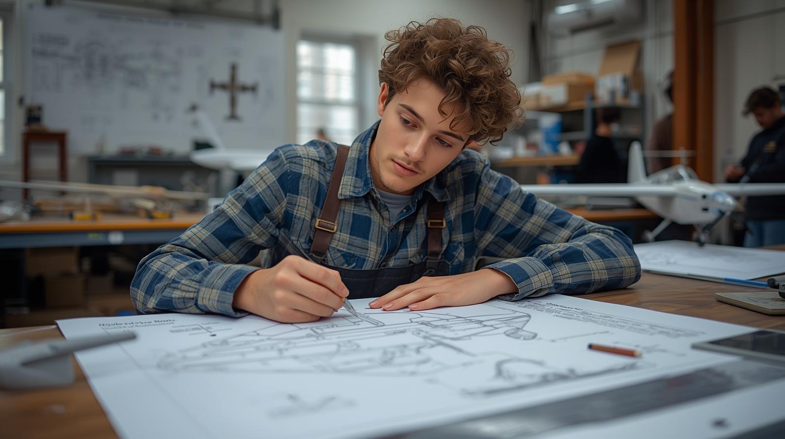 محتوى التدريب المهني في أوسبيلدونغ تصميم طائرات