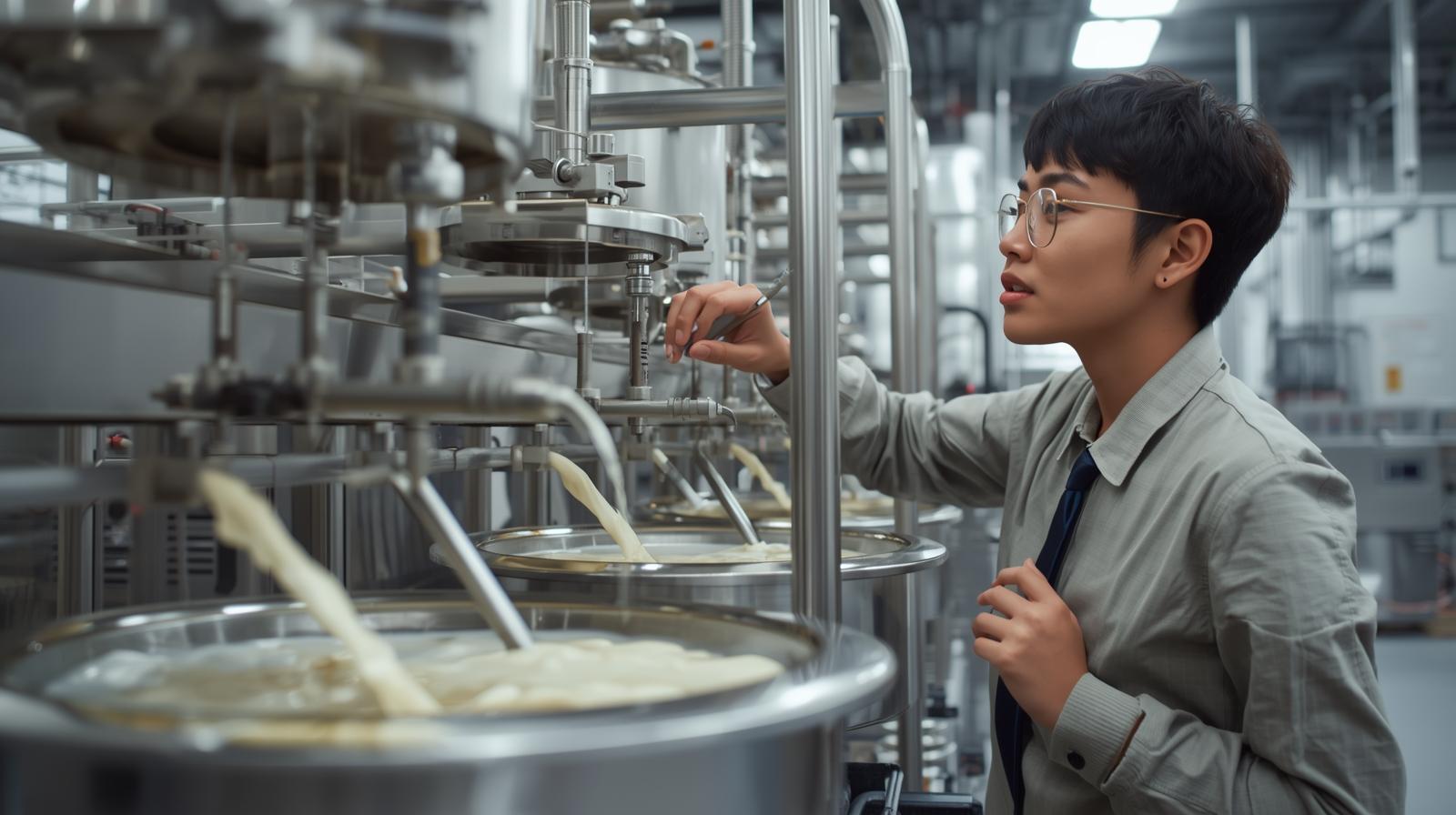 محتوى التدريب المهني في أوسبيلدونغ تصنيع الألبان