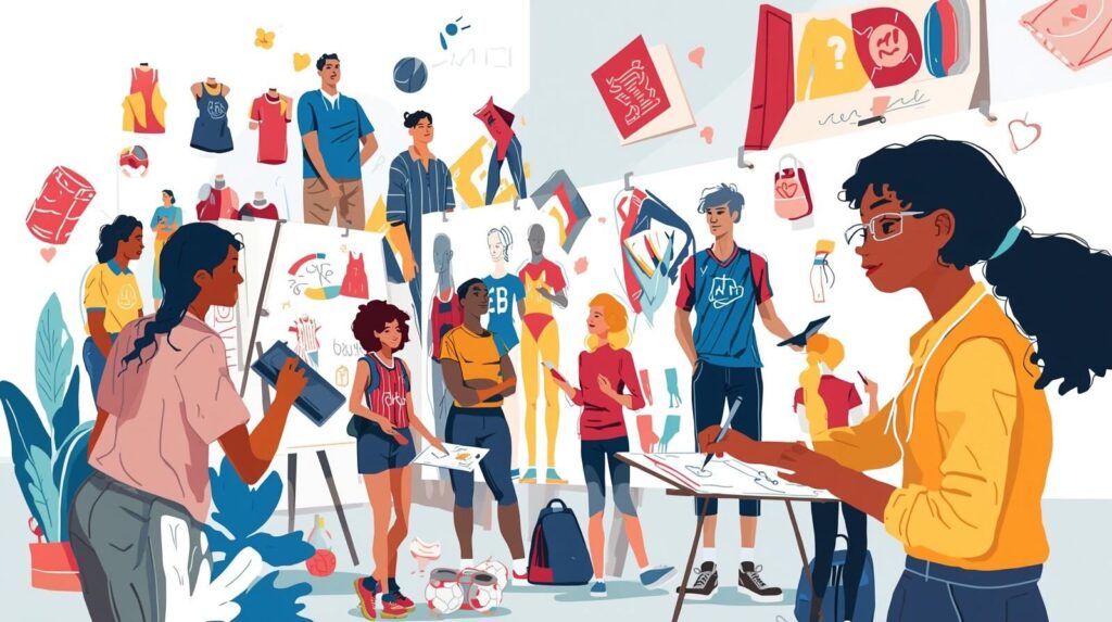 أوسبيلدونغ تصميم أزياء رياضية