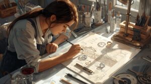 أوسبيلدونغ تصميم مجوهرات