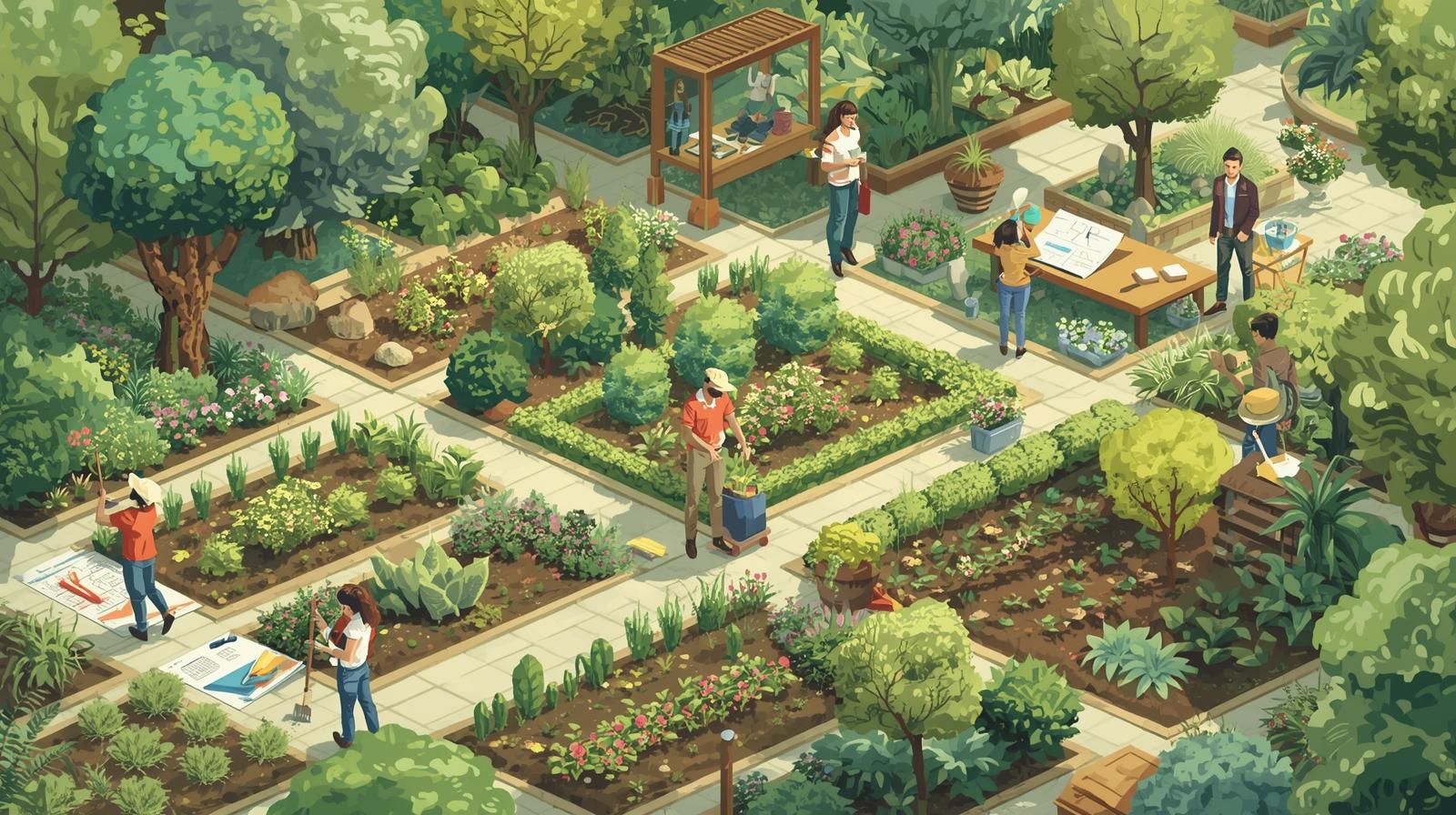 أوسبيلدونغ تصميم مناظر طبيعية