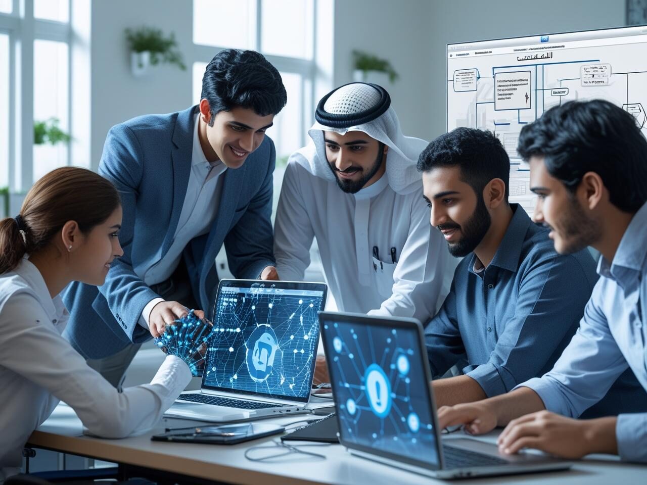 دراسة الامن السيبراني في السعودية