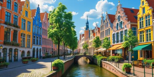 مدن بلجيكية للمعيشة