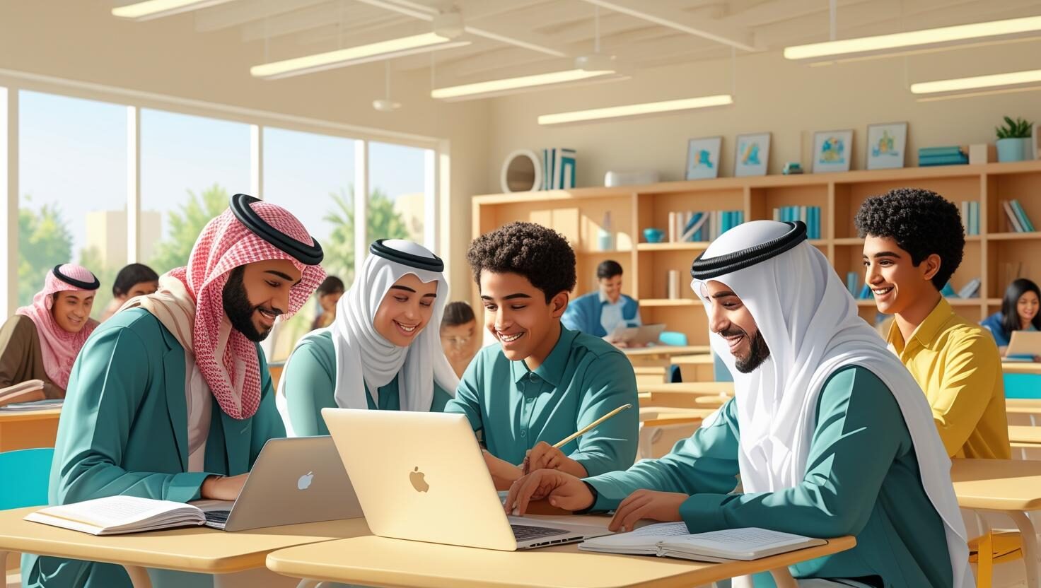 منصة تعليمية سعودية مجانية معتمدة عن بعد