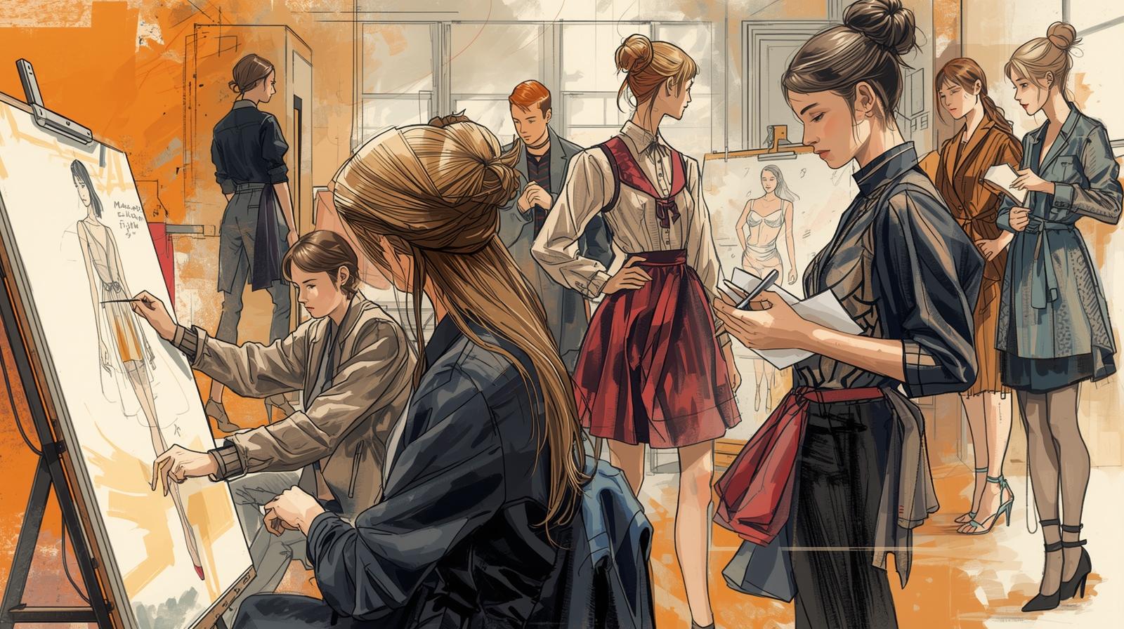 أوسبيلدونغ تصميم الأزياء أوسبيلدونغ تصميم الأزياء