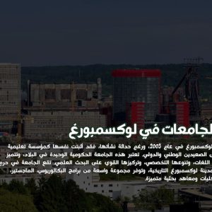 ترتيب الجامعات في لوكسمبورغ