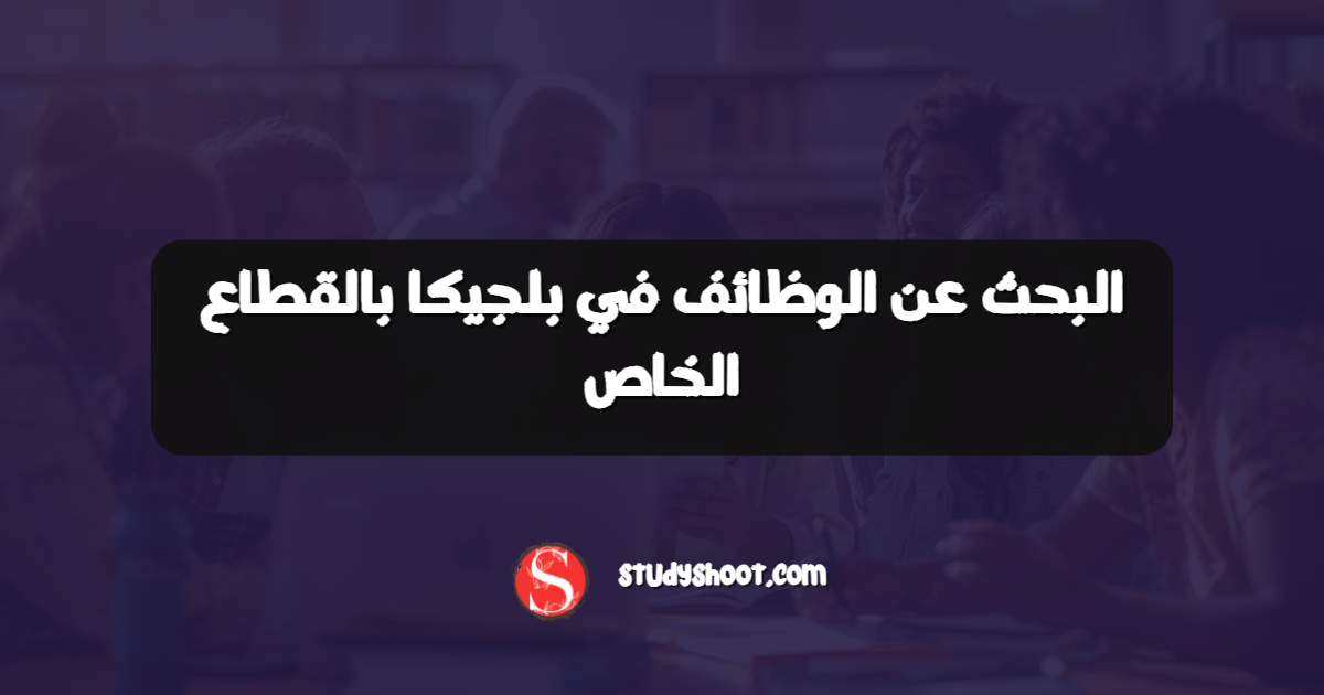 البحث عن الوظائف في بلجيكا بالقطاع الخاص