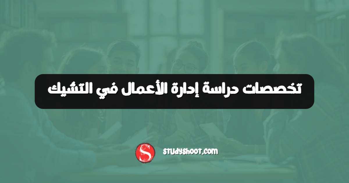 تخصصات دراسة إدارة الأعمال في التشيك