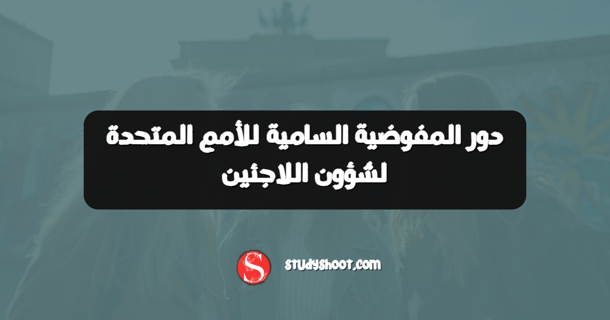 دور المفوضية السامية للأمم المتحدة لشؤون اللاجئين