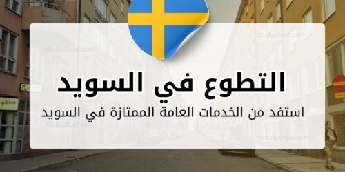 التطوع في السويد