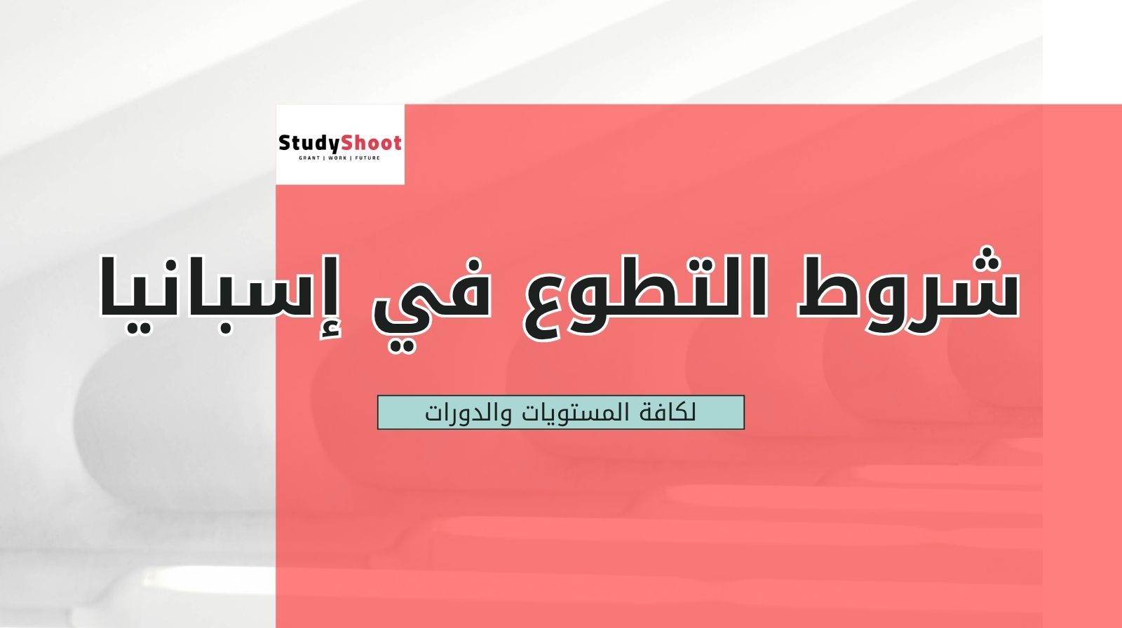 شروط التطوع في إسبانيا