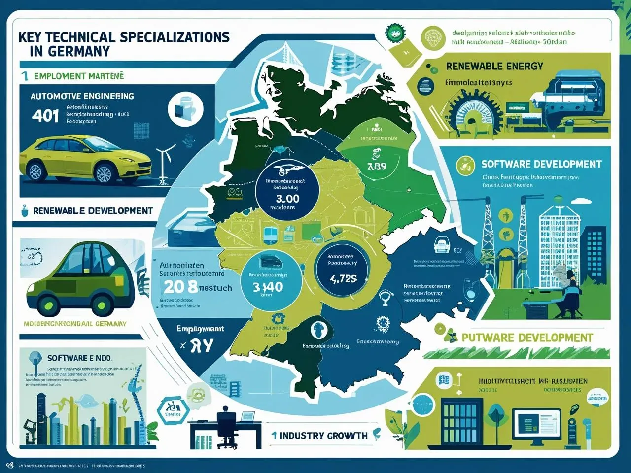 التخصصات التقنية في ألمانيا