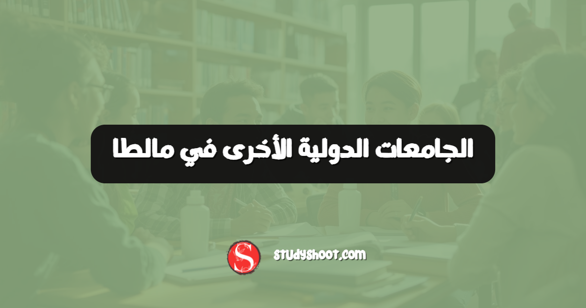 الجامعات الدولية الأخرى في مالطا