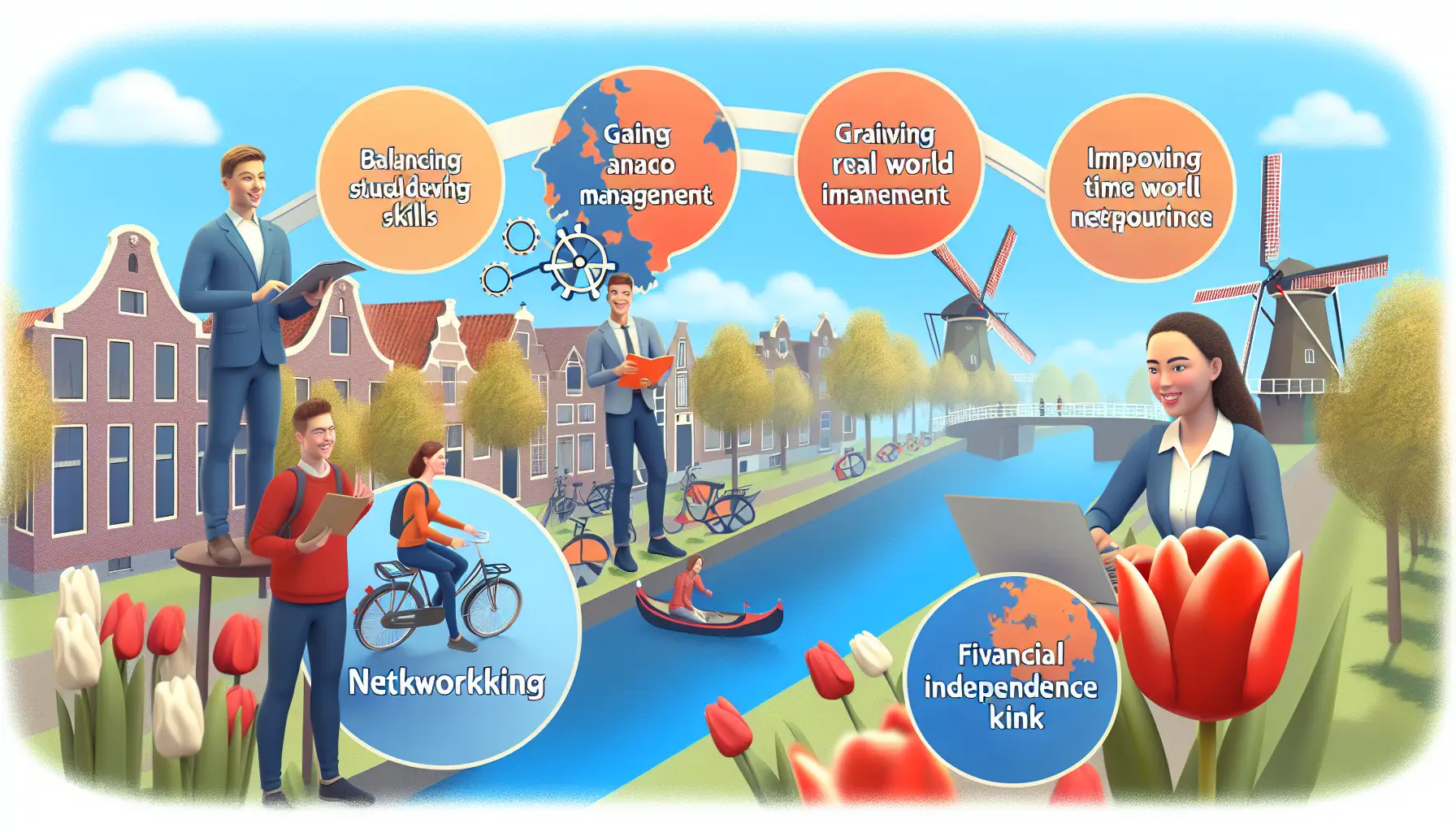 العمل أثناء الدراسة في هولندا العمل أثناء الدراسة في هولندا