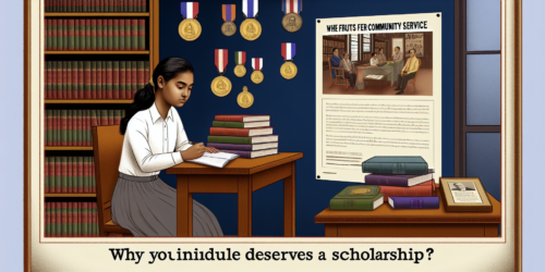 لماذا تستحق هذه المنحة الدراسية؟