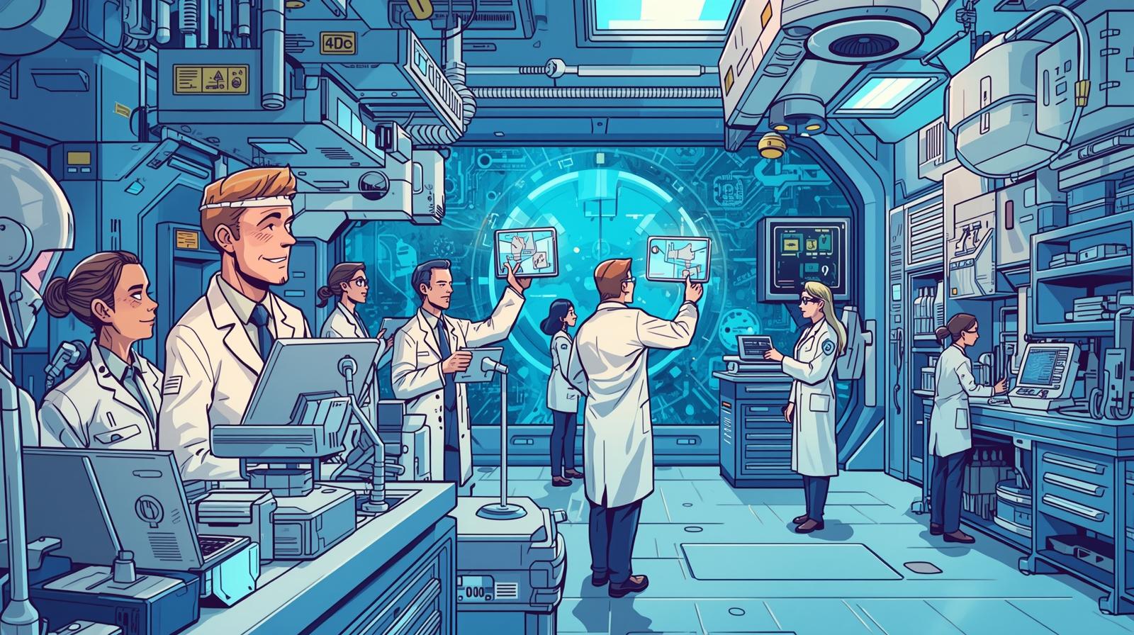 مجالات الاهتمام الرئيسية في المجالات التقنية والطبية المتقدمة