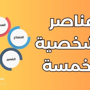عناصر الشخصية الخمسة