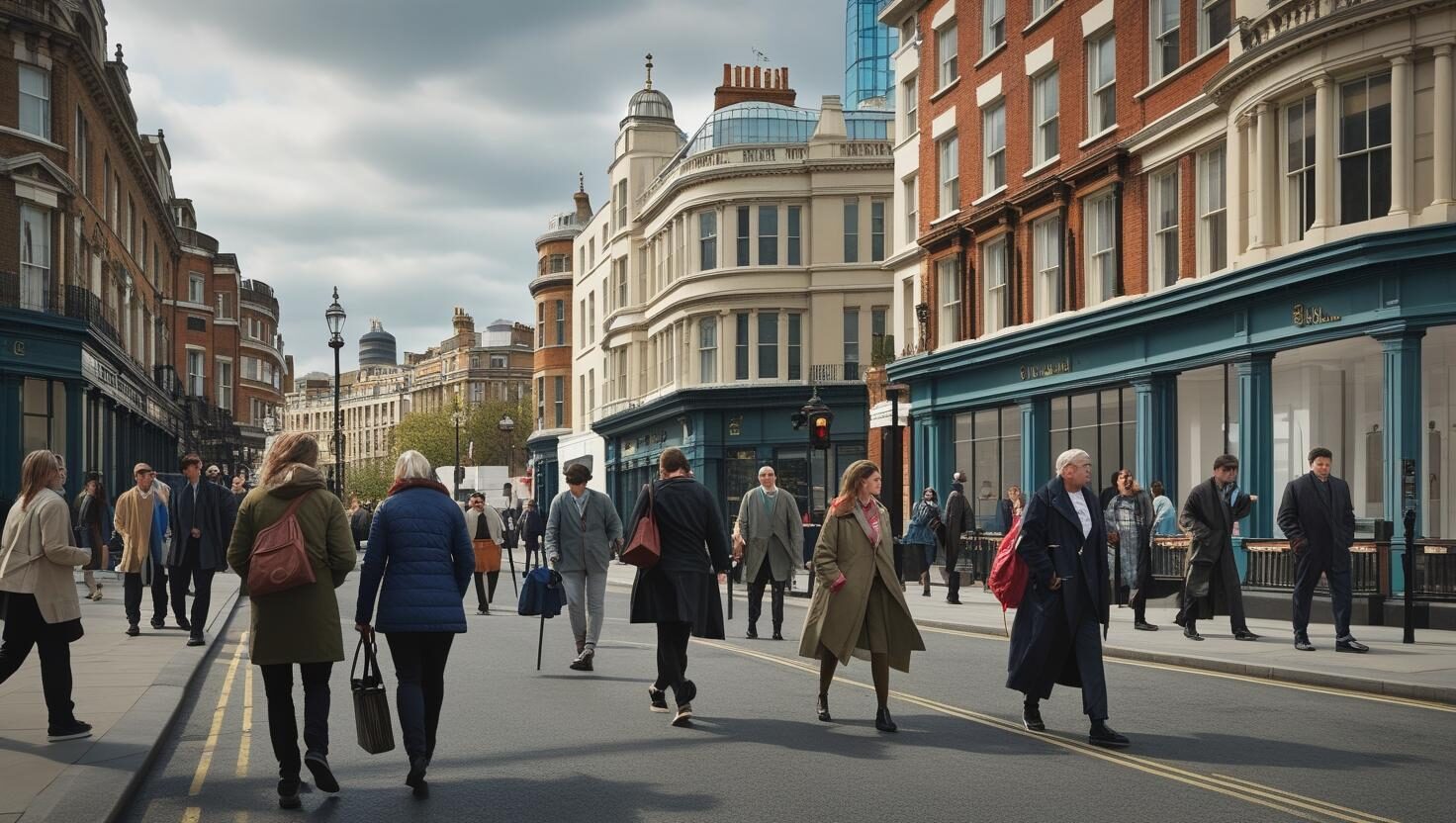 العمل في انجلترا